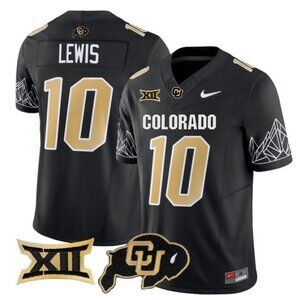 Mens Youths Womens Julian Lewis Black Jersey Stitched